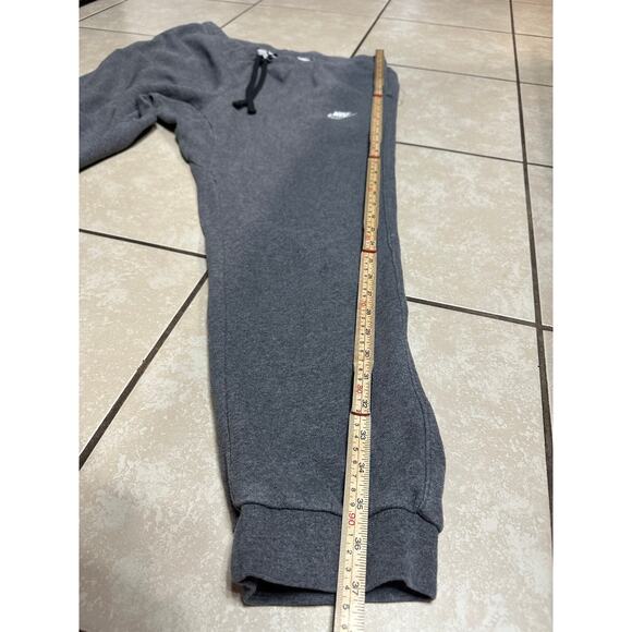 Nike Sweatpant Men Jogger XL Grey Fleece Drawstring Active Y2K Athleisure Lounge - Picture 8 of 12